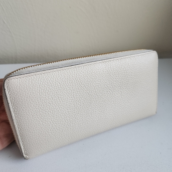 💰💲💰 sold Gucci Zumi GG Horsebit Grain Leather Long Zip Around Wallet - Picture 3 of 7